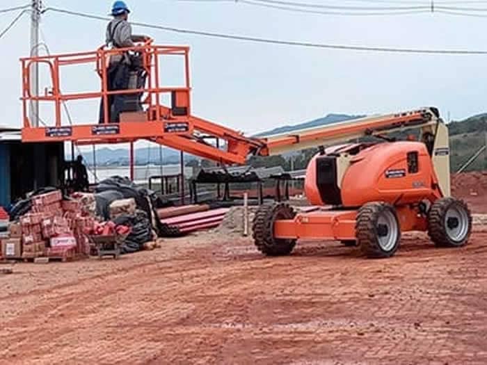 Locação de plataforma Articulada em Barueri